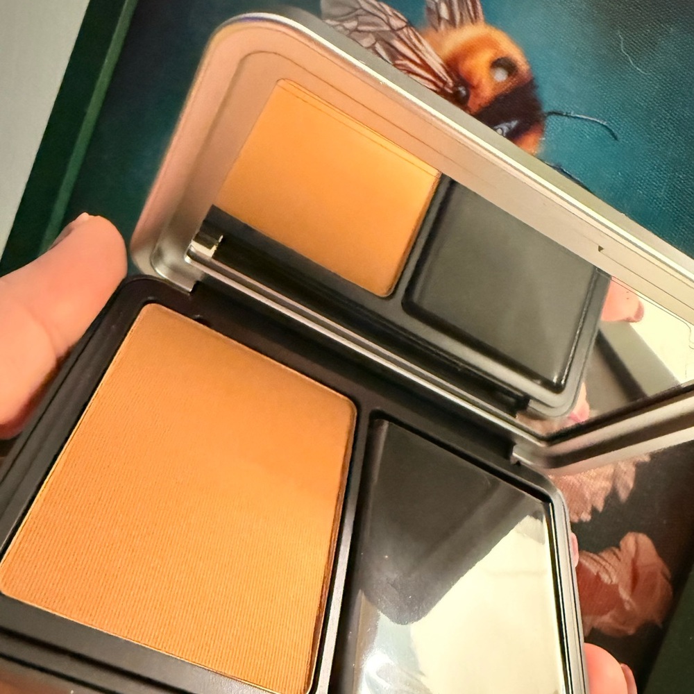 MAKE UP FOR EVER MatteSkin Powder Foundation | Y535 Chestnut | No Box – Unused 🤎